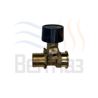 Кран подпитки (наполнения системы в сборе) для котлов BAXI Main Four  (5700370) 710224400