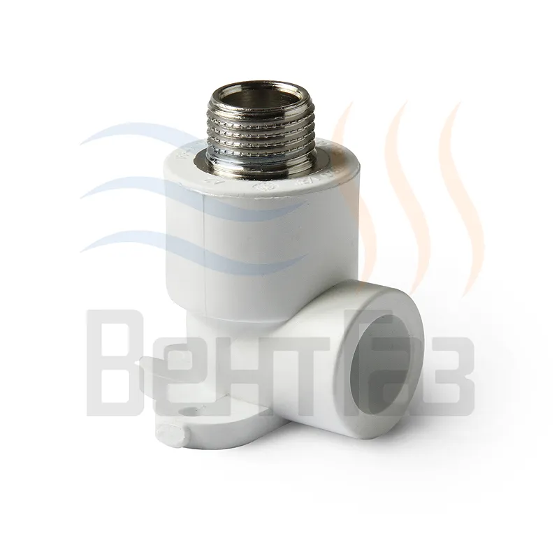 Водорозетка (угольник) PRO AQUA полипропилен нар.р. 20mm x 1/2"