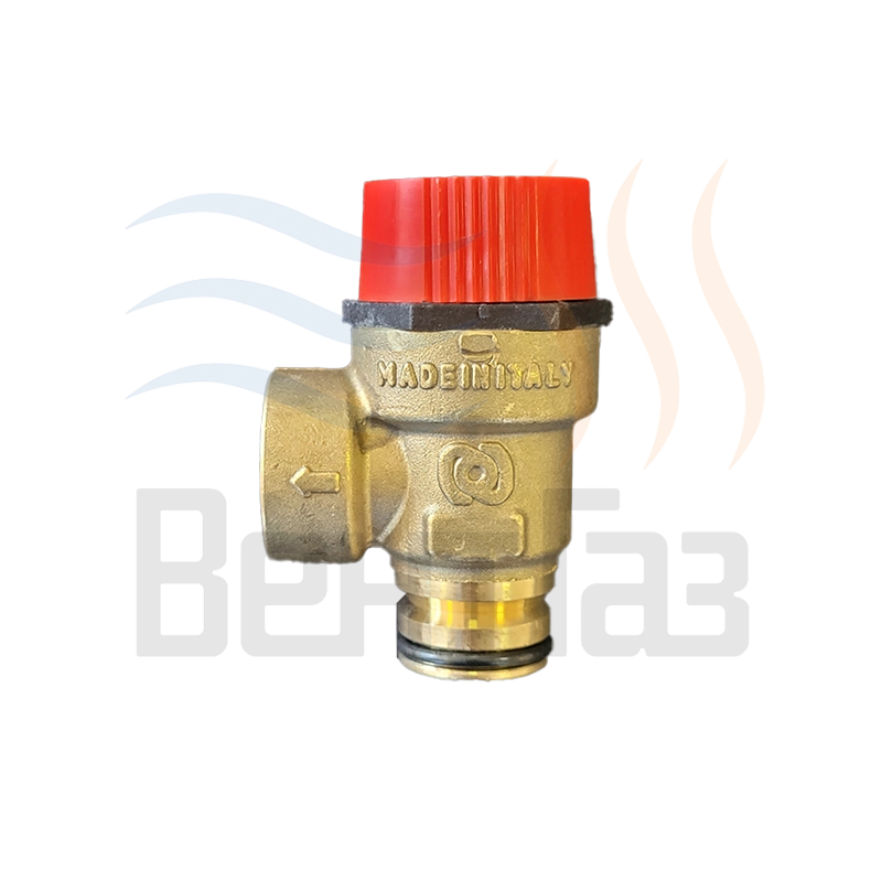 Предохранительный клапан 3 бар для котлов BAXI ECO/LUNA/MAIN   9951170