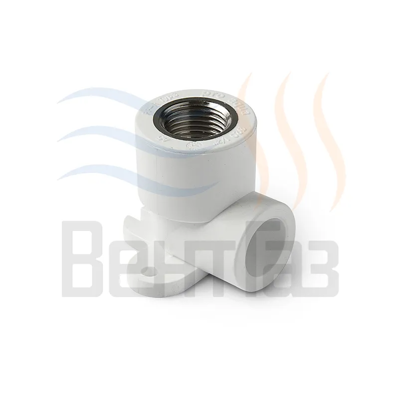 Водорозетка (угольник) PRO AQUA полипропилен внутр.р. 20mm x 1/2"