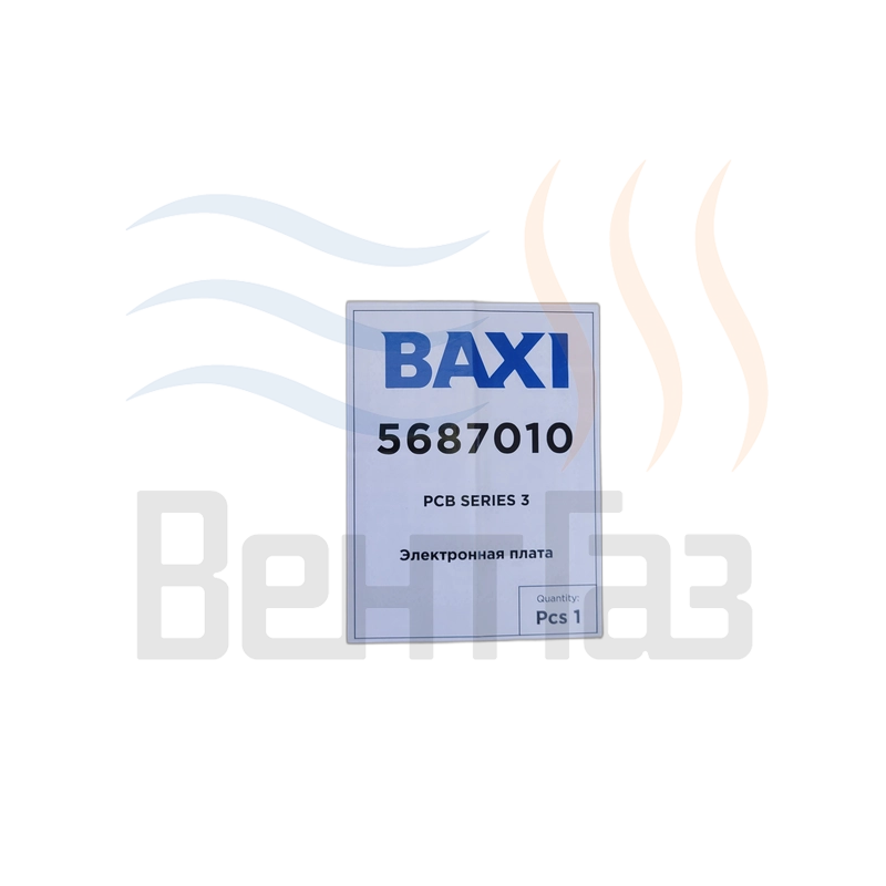Плата (блок управления)  для котлов BAXI LUNA-3/NUVOLA-3  (JJJ005687010) 5687010