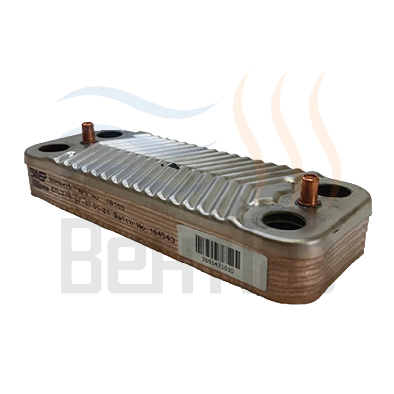 Теплообменник пластинчатый (вторичный)  10 пластин для котлов Viessmann Vitopend 100-W   7856846