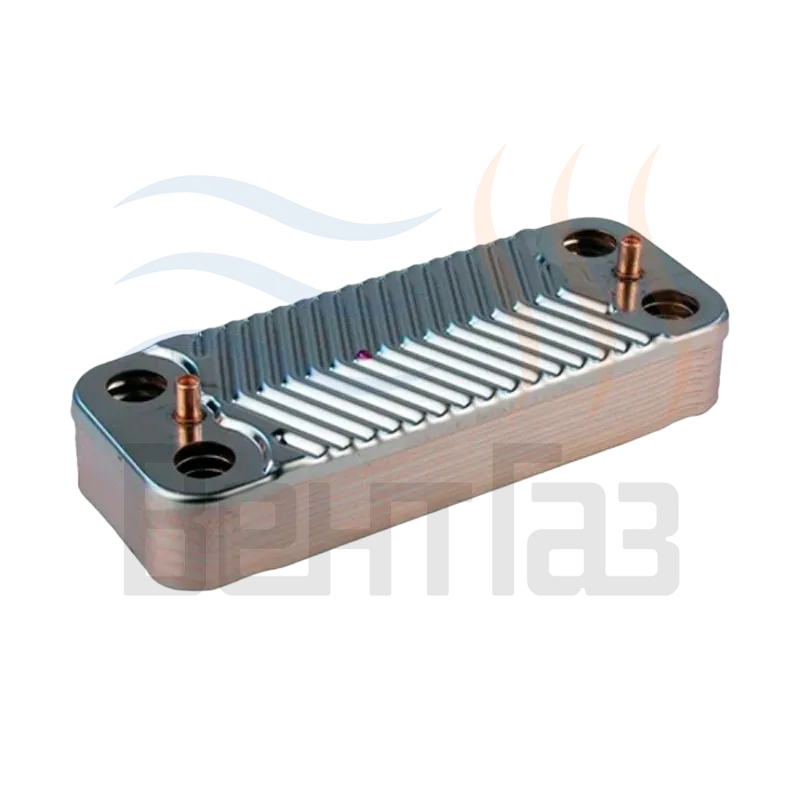 Теплообменник пластинчатый (вторичный)  14 пластин для котлов Viessmann Vitopend 100-W   7829304