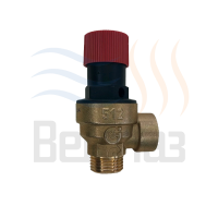 Предохранительный клапан 6 бар бойлера для котлов BAXI Slim  (JJJ003603920) 3603920