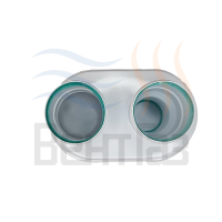 Адаптер (одноблочный) Ø80 для котлов BAXI Eco Nova, Coaxial  TADA01