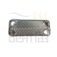 Теплообменник пластинчатый (вторичный)  12 пластин для котлов Ariston Clas/Genus/BS   17B1901244