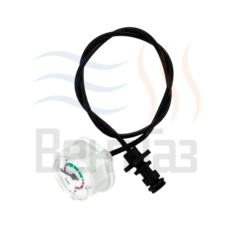 Манометр с трубкой для котлов Bosch/Buderus GAZ 2000/6000/Logamax 072   87186457920