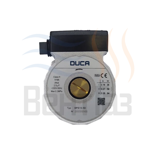 Двигатель цирк. насоса DUCA BPS15-5D 84W для котлов Buderus Logomax   87186481810A