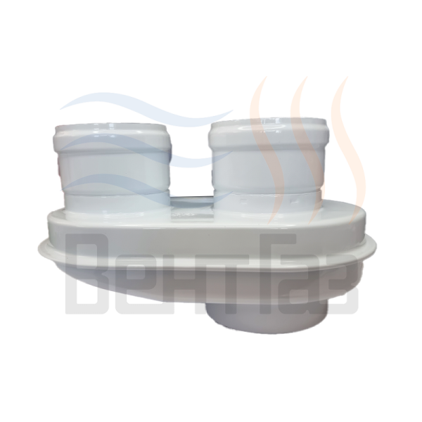 Адаптер (одноблочный) Ø80 для котлов BAXI Eco Nova, Coaxial  TADA01