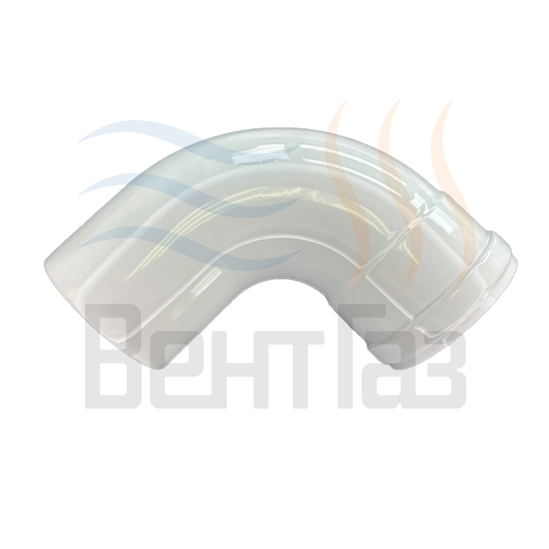 Угол коаксиальный Termica 90˚ Ø80   для котлов