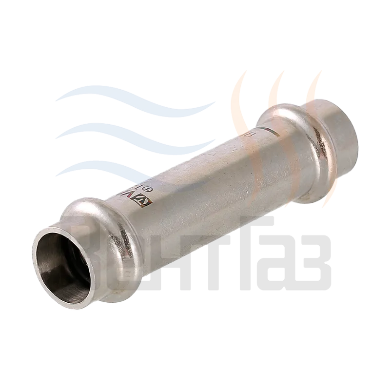 Пресс-муфта (надвижная) VALTEC нерж.сталь 15mm x 15mm