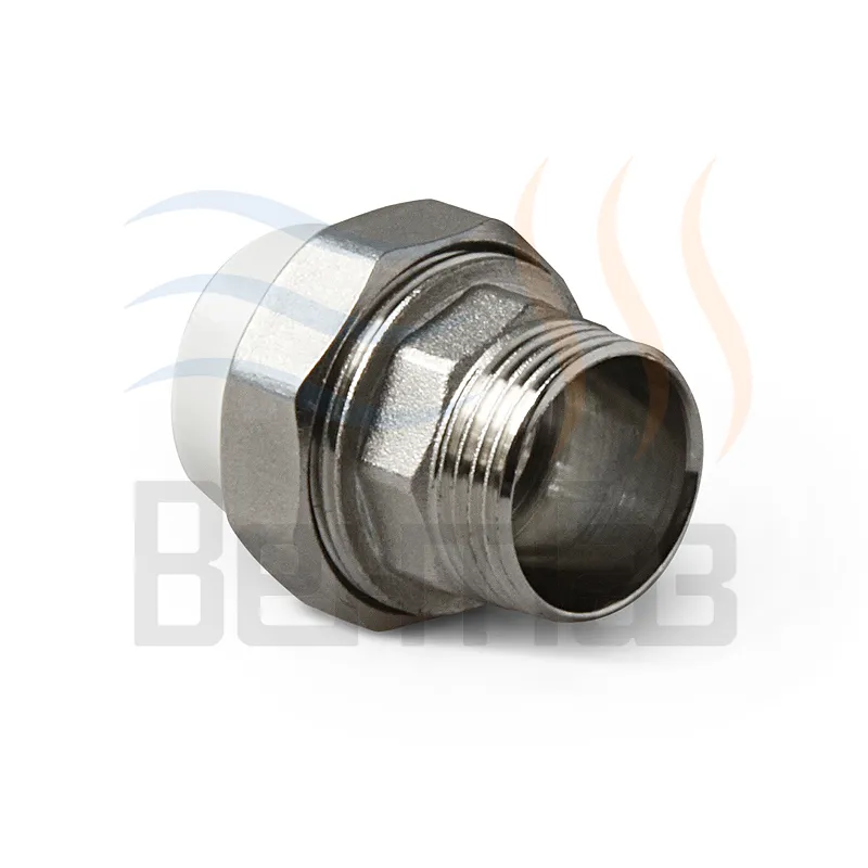 Муфта (американка) комбинированная разъемная PRO AQUA полипропилен нар.р. 20mm x 1"