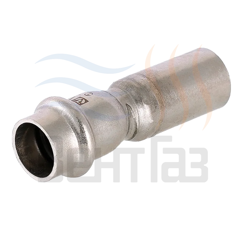 Пресс-муфта (вставка переходная) VALTEC нерж.сталь 18mm x 15mm