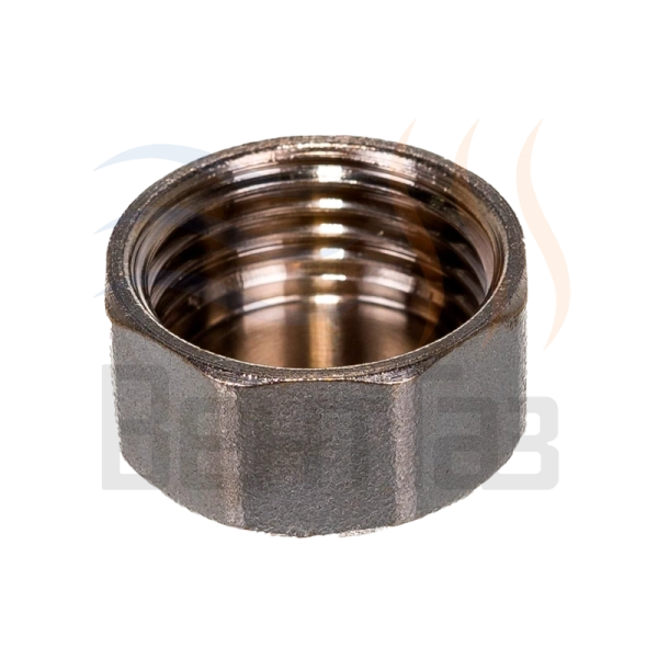 Заглушка CTM латунь внутр.р. 1/2"